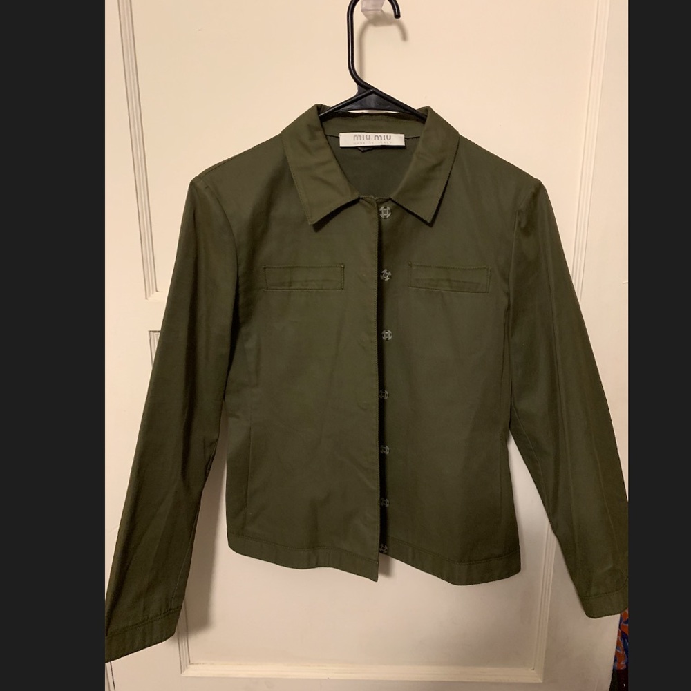 Miu miu, light jacket. Size small.